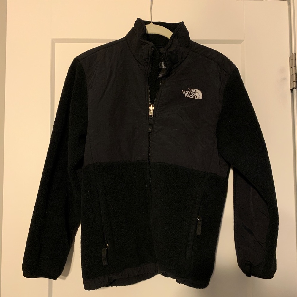 North face fleece girls large black